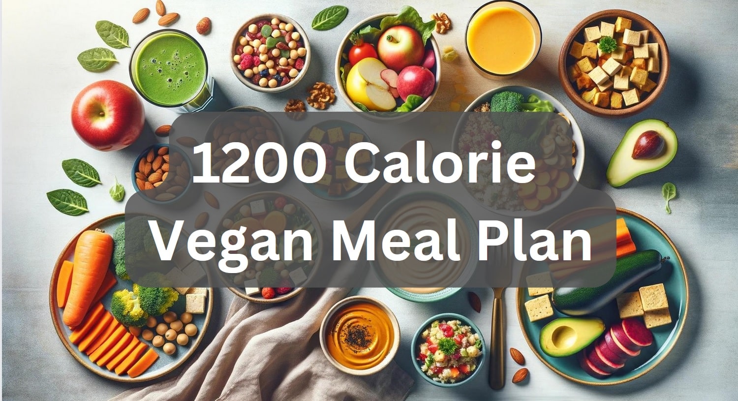 1200 vegan meal plan