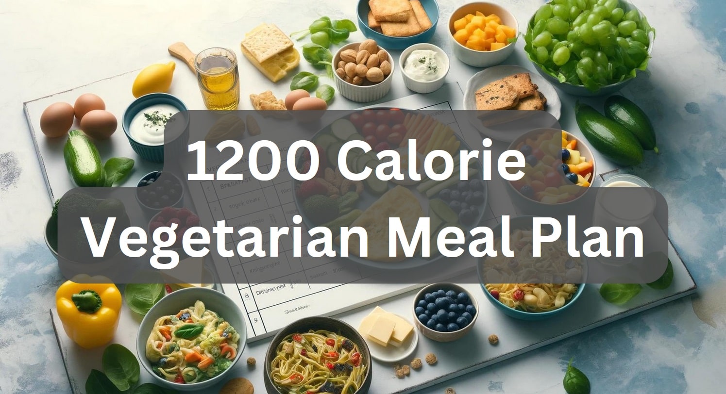 1200 vegetarian meal plan