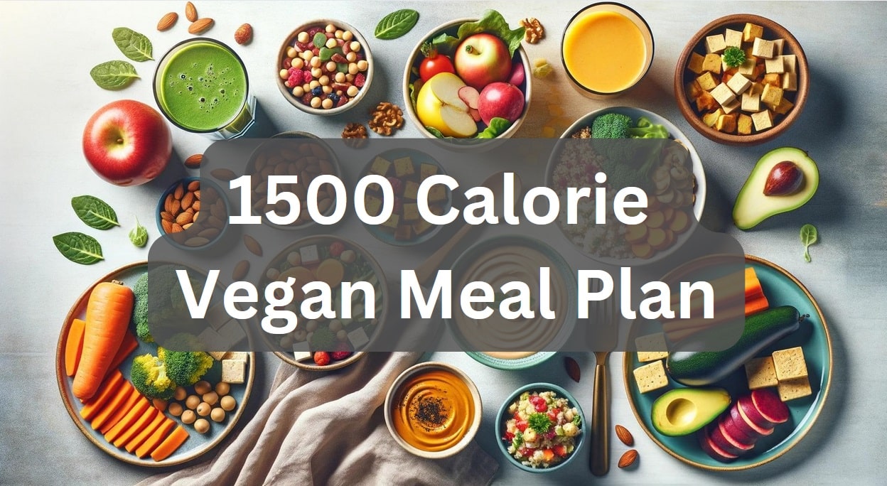 1500 vegan plan